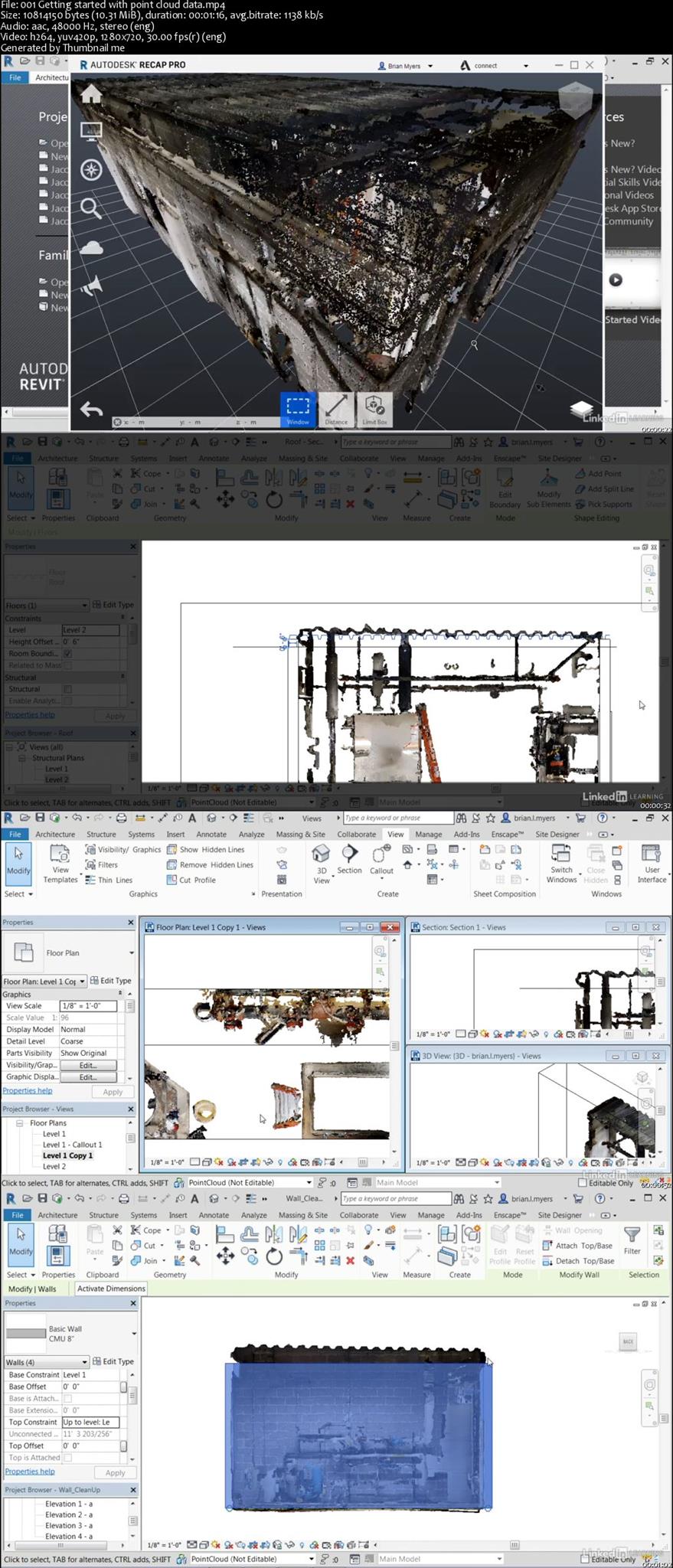 Revit: Using Point Cloud Data