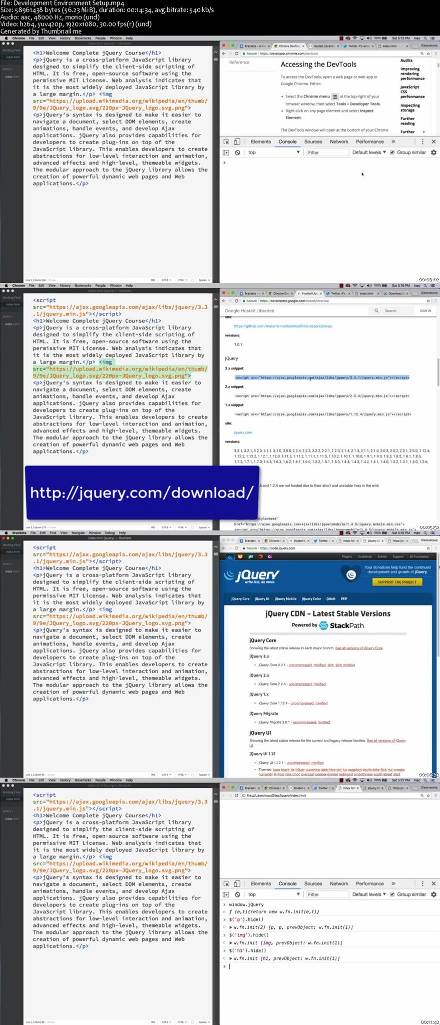 The Complete jQuery Course - Beginner to Professional