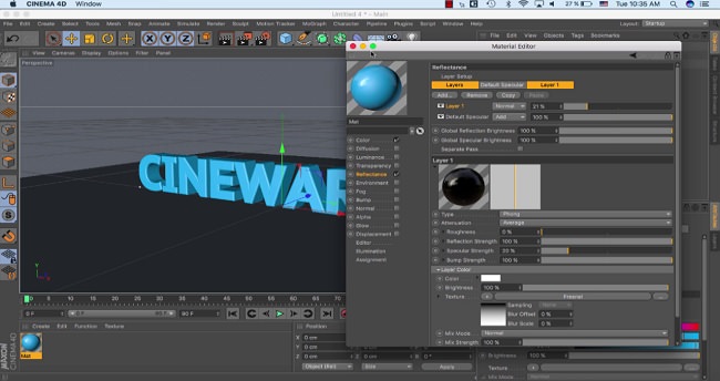 Cinema 4D : Cineware in After Effect