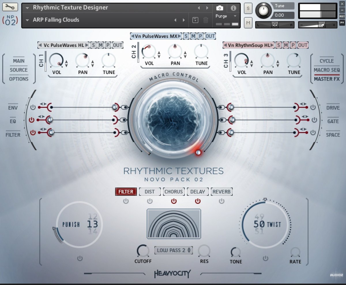 Heavyocity NOVO Pack 02 Rhythmic Textures KONTAKT screenshot