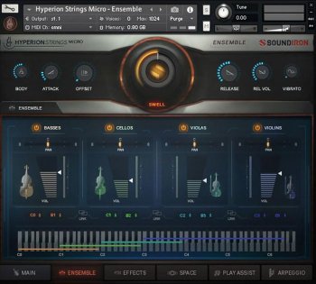 Soundiron Hyperion Strings Micro KONTAKT screenshot