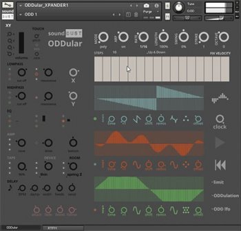 sound DUST ODDULAR KONTAKT screenshot