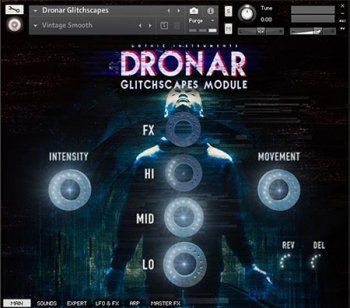 Gothic Instruments DRONAR Glitchscapes KONTAKT screenshot