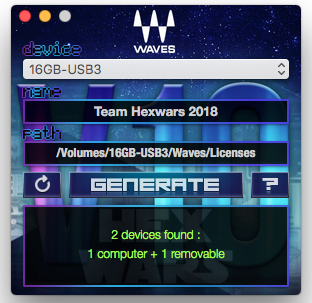 Waves Complete 10 v2018.08.15 MacOSX Incl.Patched and Keygen - HEXWARS screenshot