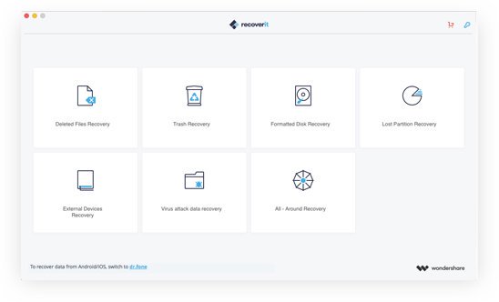 Wondershare Recoverit (Wondershare Data Recovery) 7.2.1 macOS