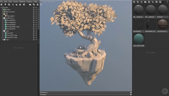 Stylized Forest Sculpting in ZBrush