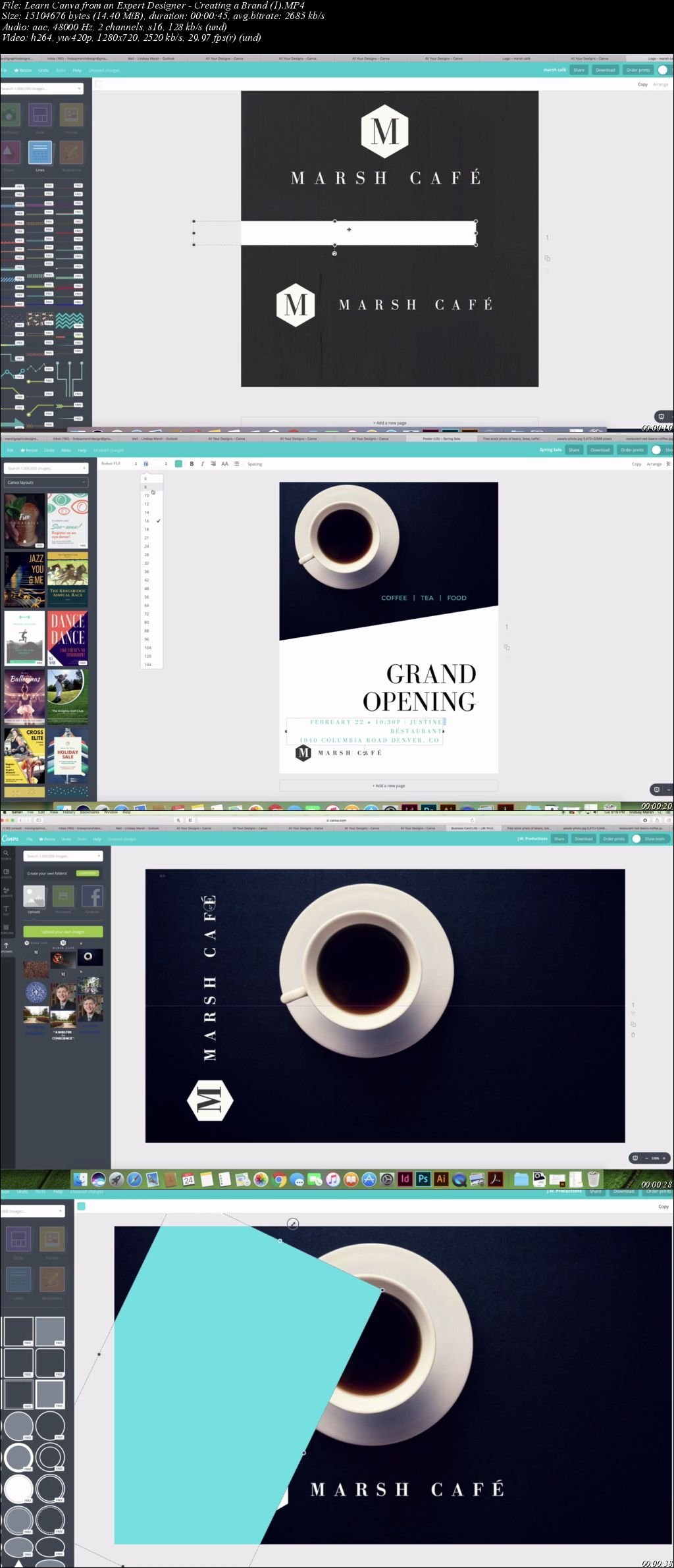 Learn Canva from an Expert Designer - Creating a Brand