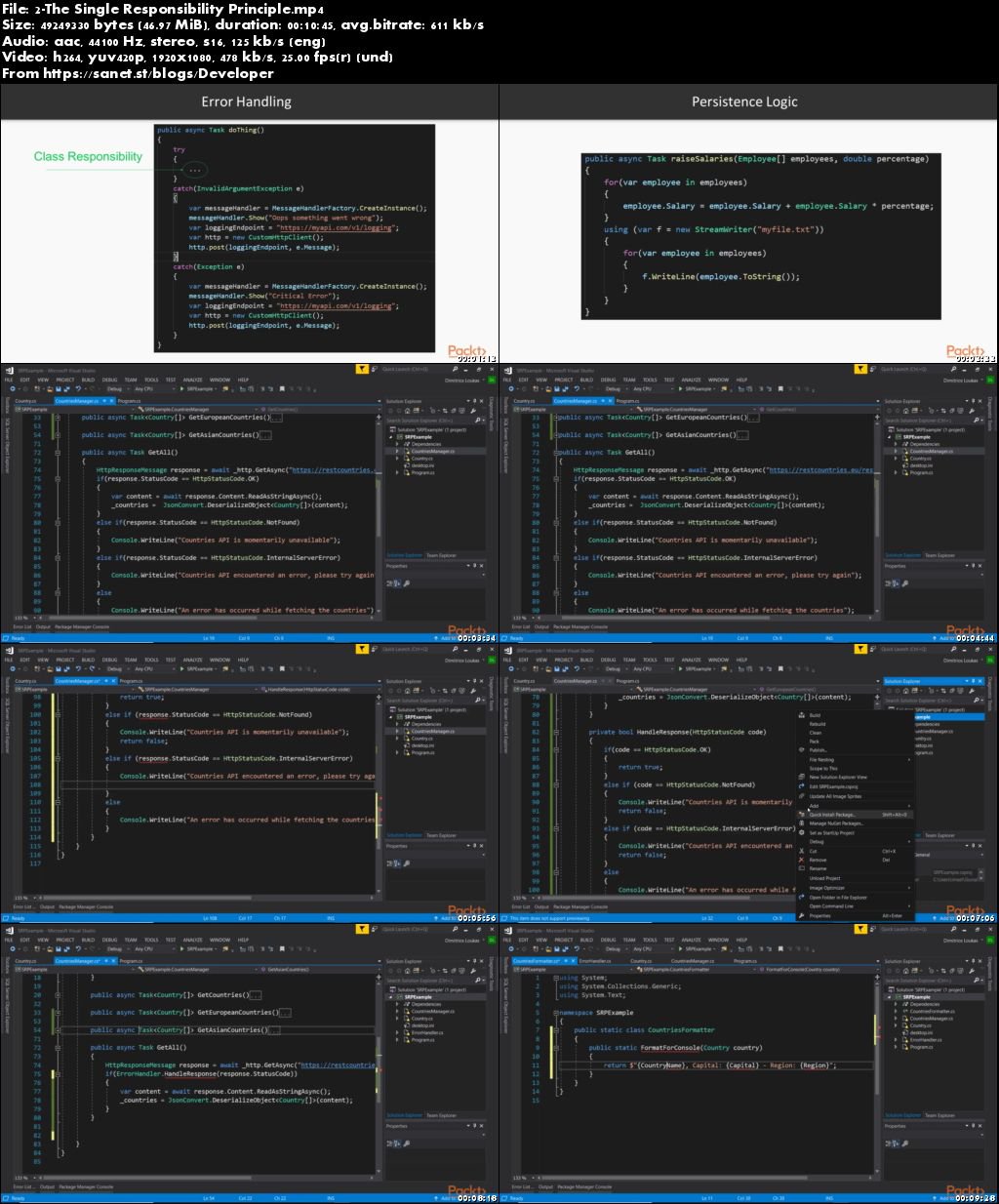 Design Patterns Using C# and .NET Core