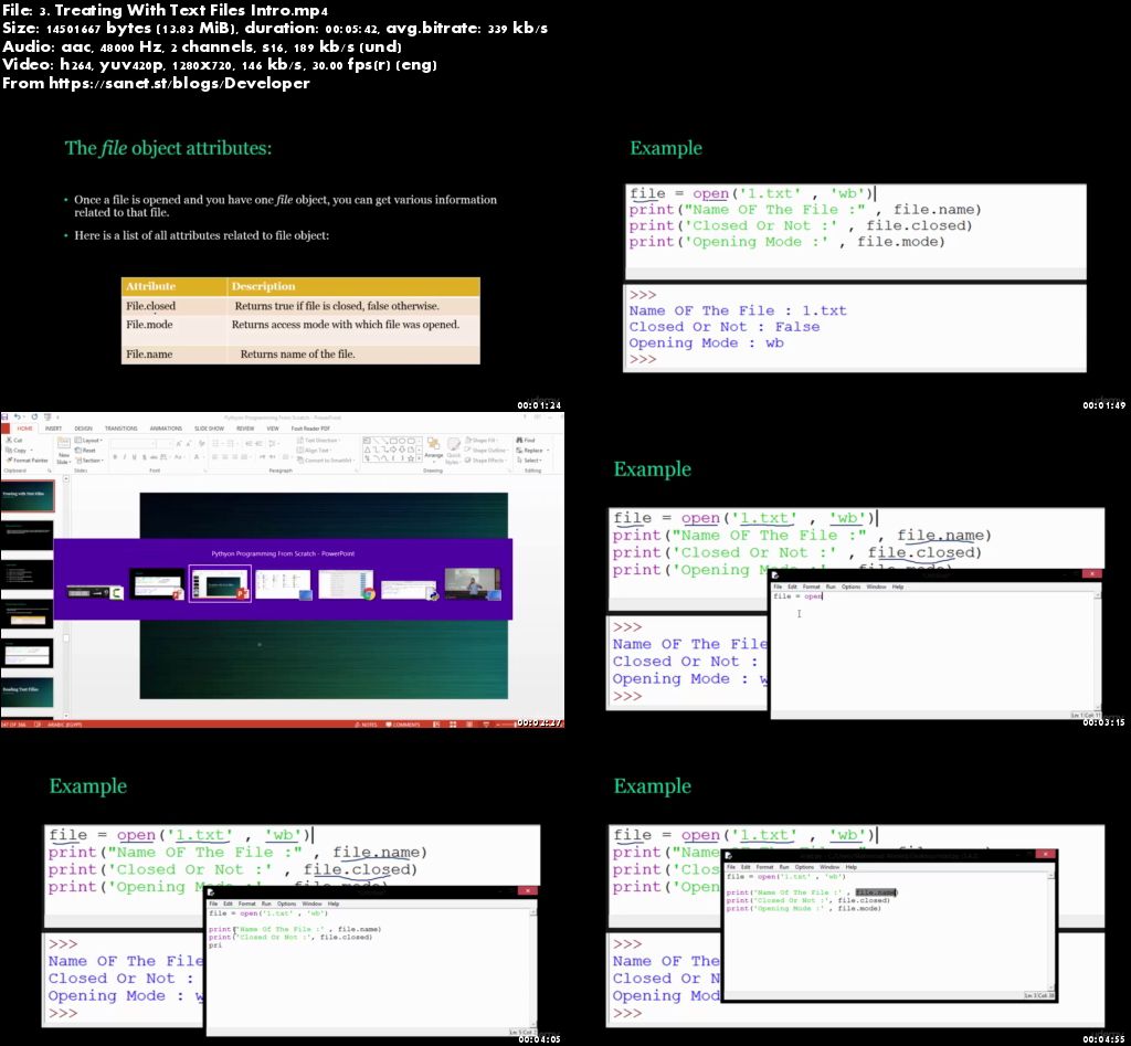 Python Programming Full Course (Basics,OOP,Modules,PyQt)