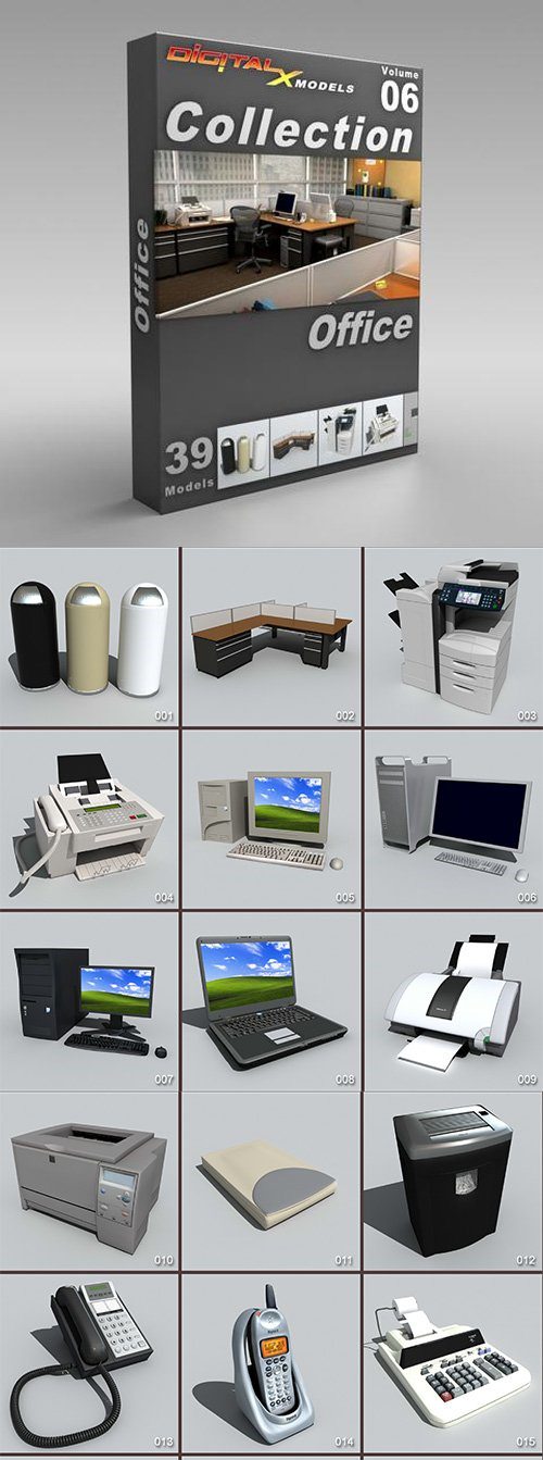 DigitalXModels Collection vol 6 OFFICE