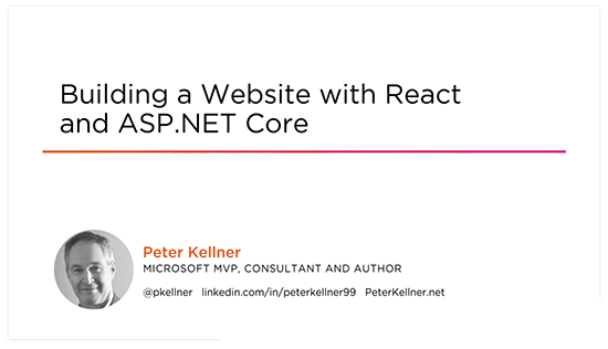 Building a Website with React and ASP.NET Core