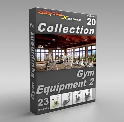 DigitalXModels – Volume 20: GYM EQUIPMENT 2