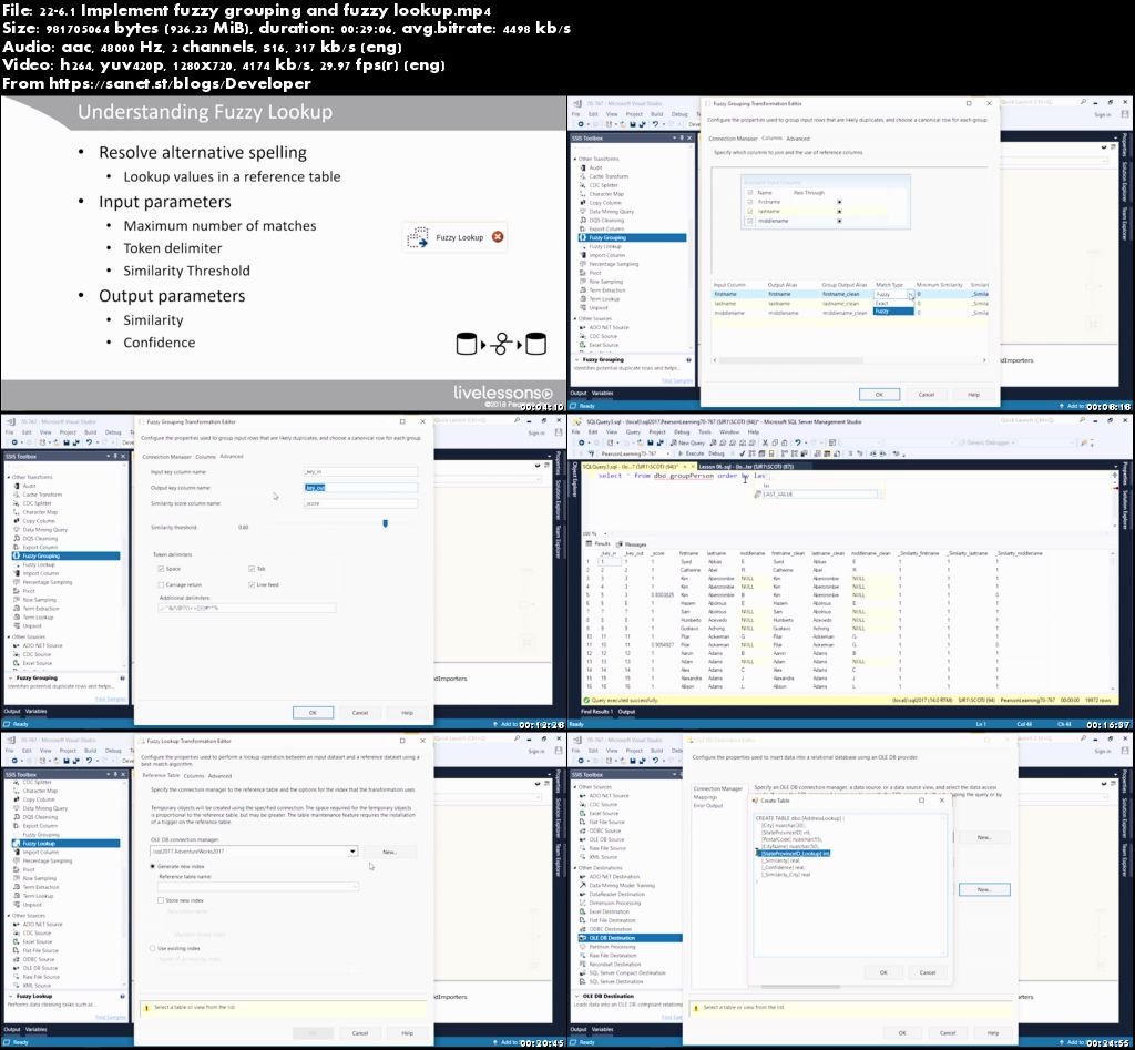 SQL Server 70-767: Implementing a Data Warehouse Using SQL