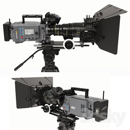 Best 3D Models Of the Week: Camera ARRI ALEXA SXT Plus