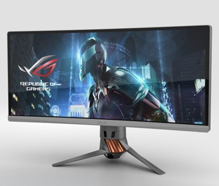 Asus ROG PG348Q Monitor 3d model