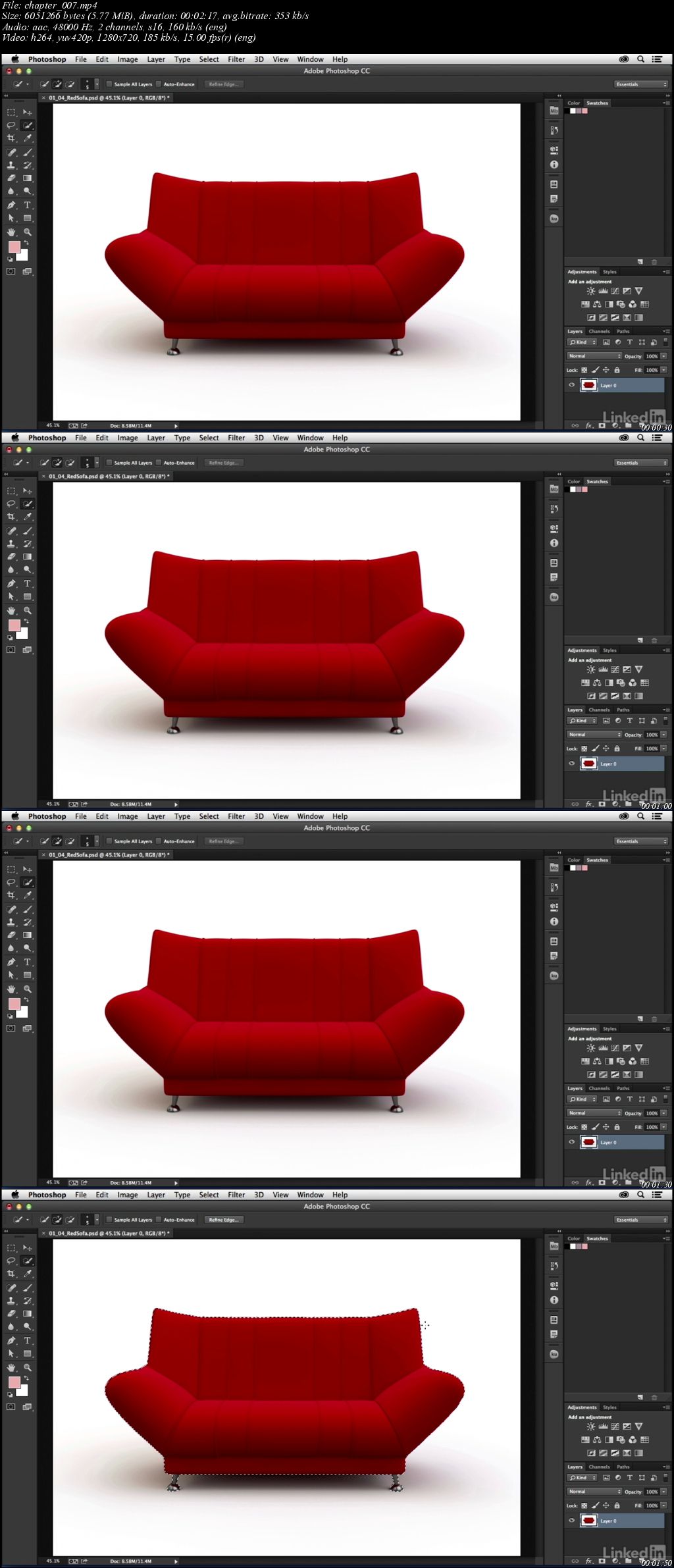 Creating a Living Room Composite in Photoshop