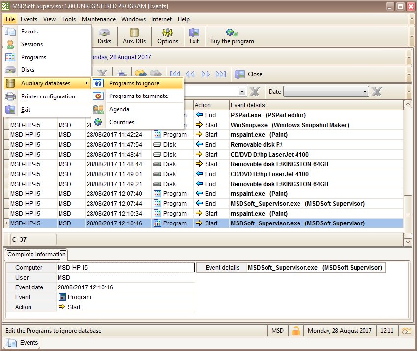 MSDSoft Supervisor 1.20