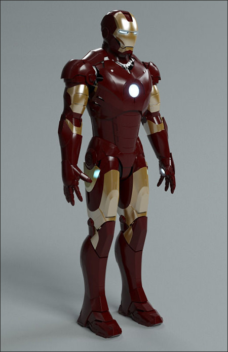 Iron Man mark 3 3D model