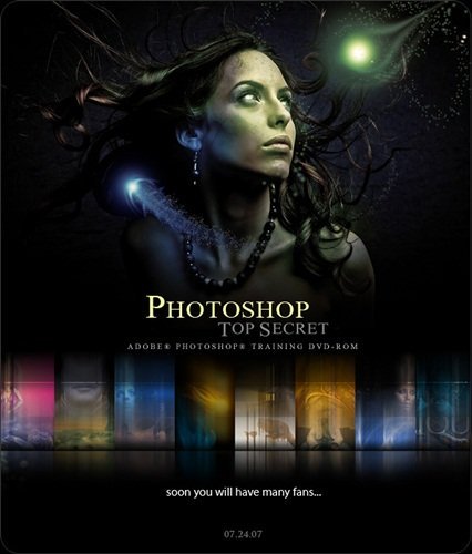 Photoshop Top Secret FULL Collection (5 DVD)