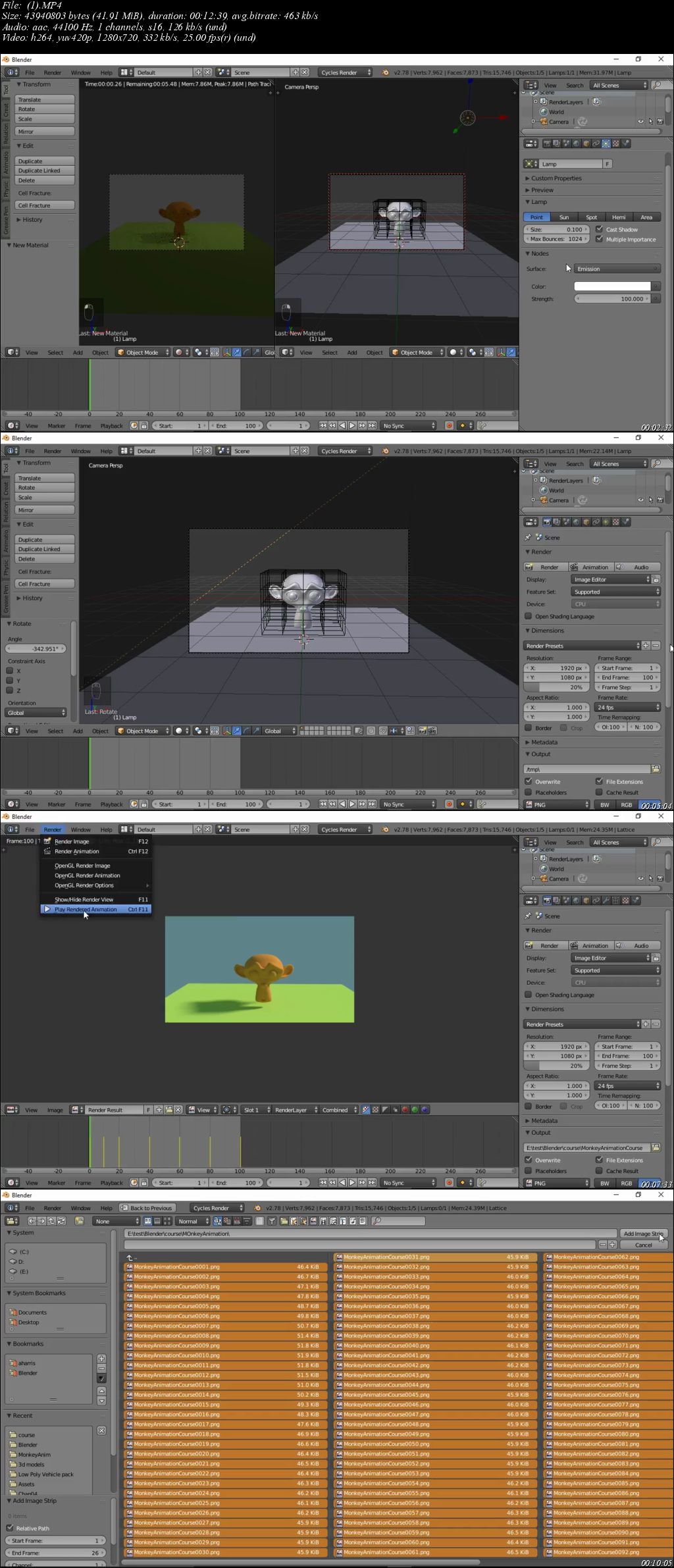 Learn Blender 3D Animation By Example