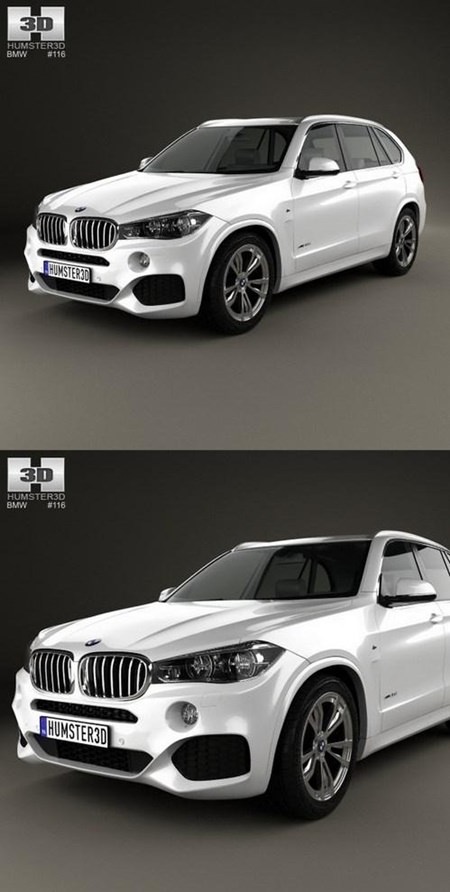 Humster3D BMW X5M F15 2016 3D Model