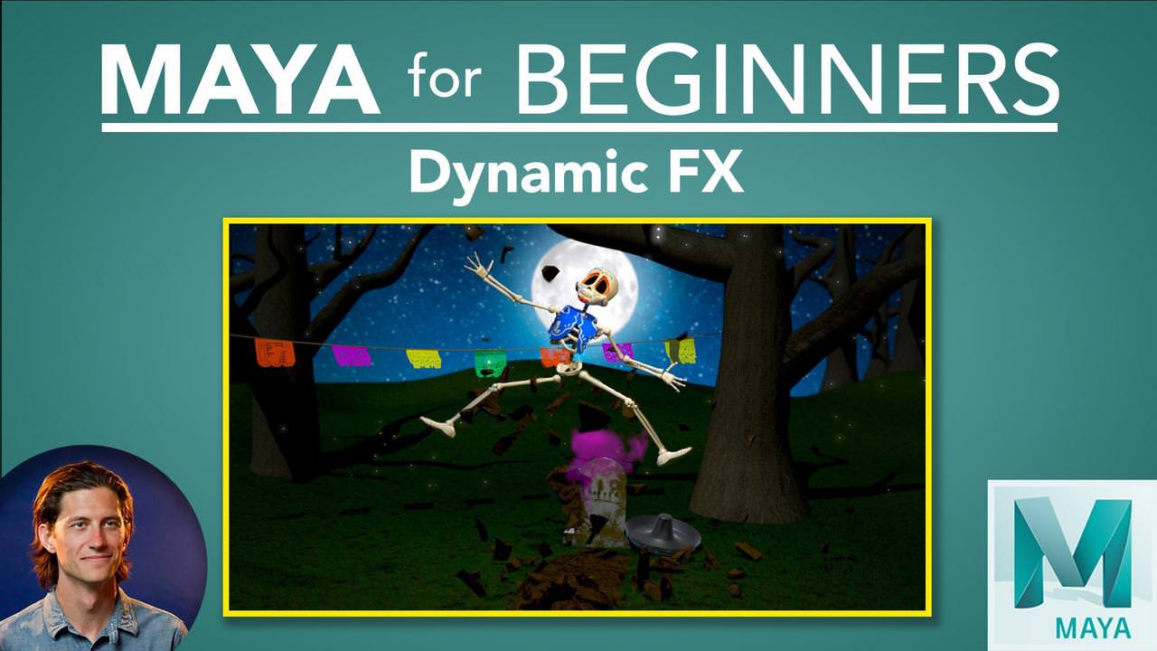 Skillshare – Maya for Beginners: Dynamic FX