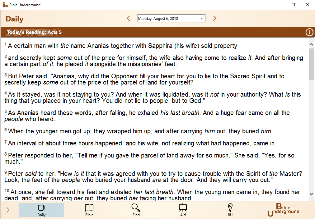 Bible Underground 1.4.0.0