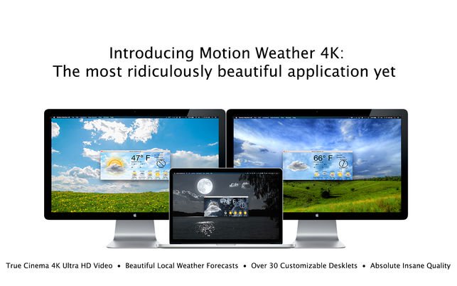 Motion Weather 4K - Ultra HD 1.1.2 macOS