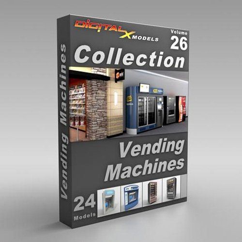 DigitalXModels – Volume 26: VENDING MACHINES