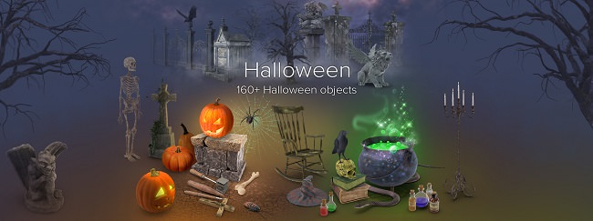 PixelSquid – Halloween Collection