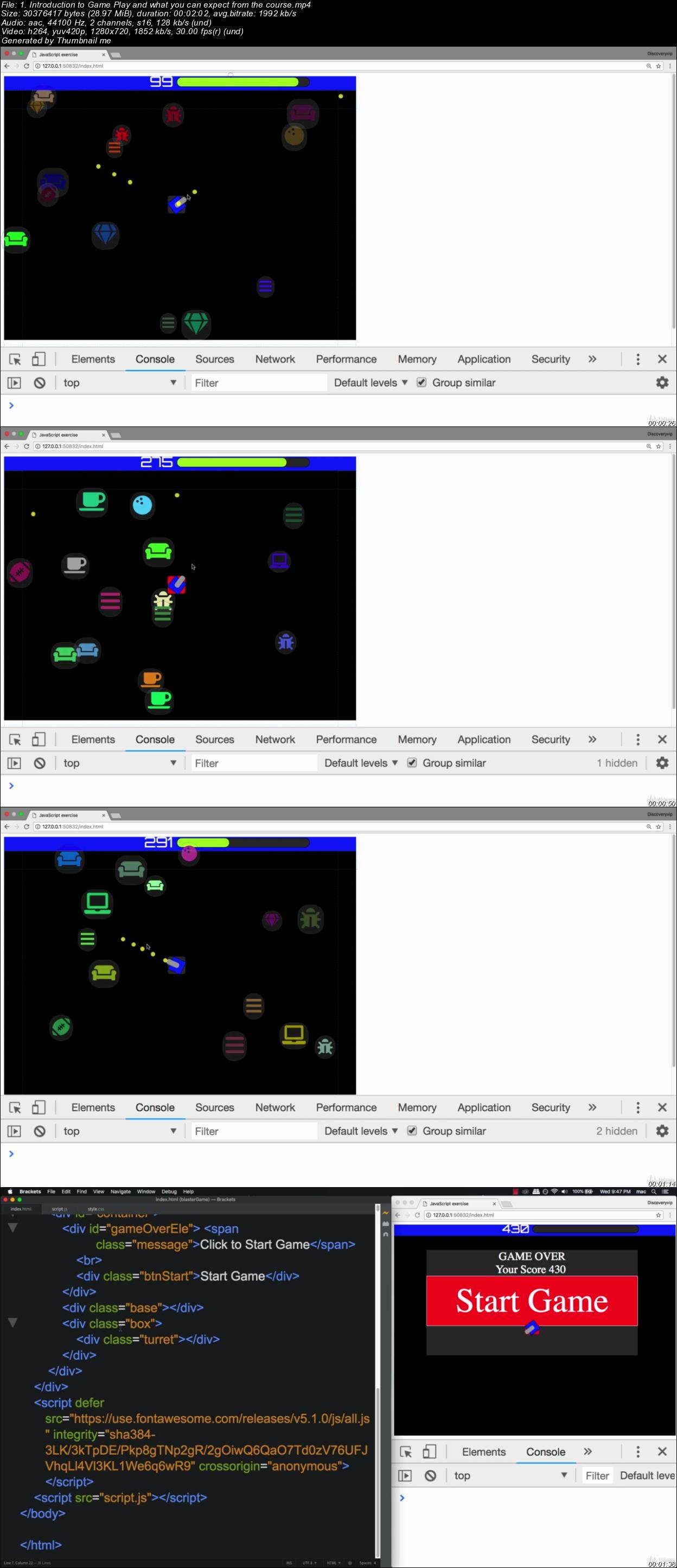 JavaScript Exercise - Tank Shooter Game from Scratch