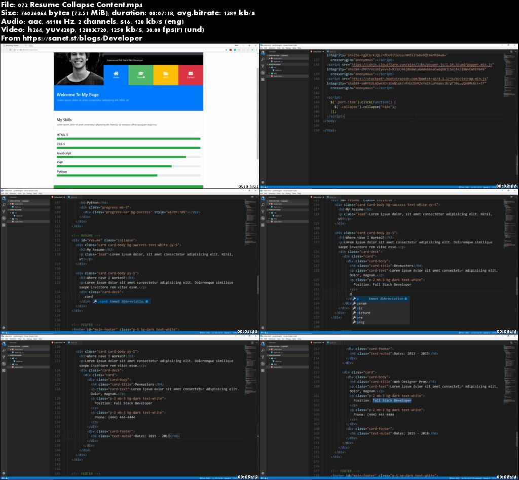 Bootstrap 4 From Scratch With 5 Projects (Update 6/2018)