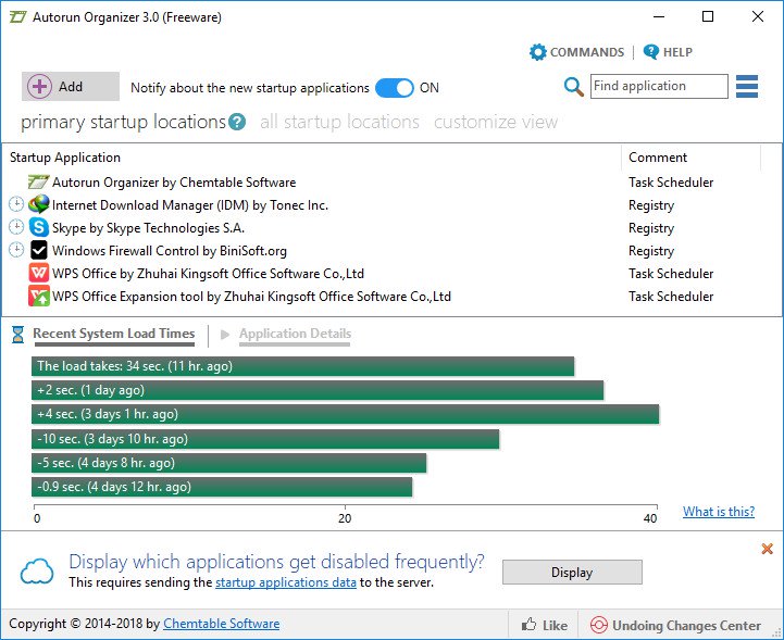 Autorun Organizer 3.0