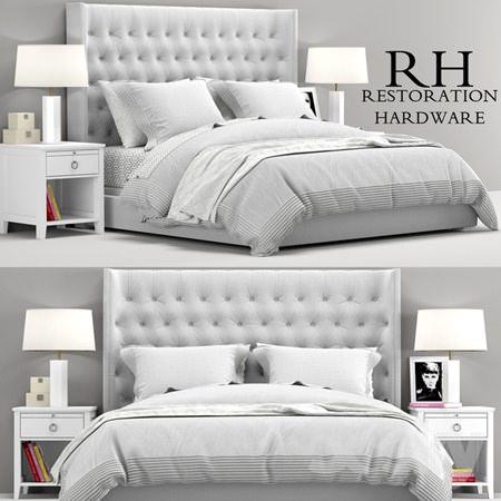 Zadie Bed Collection RH