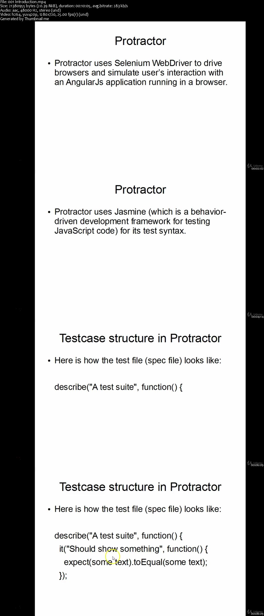 Protractor Testing Framework : Learn from Scratch