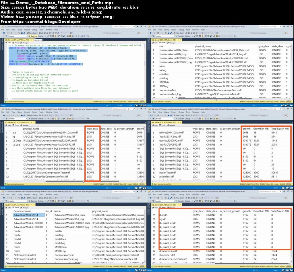 SQL Server 2017: Diagnosing Configuration Issues with DMVs