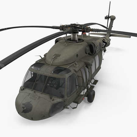 Sikorsky UH-60 Black Hawk US Military Utility Helicopter