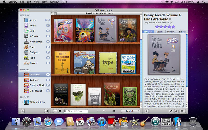 Delicious Library v2.8.5 (Mac OS X)