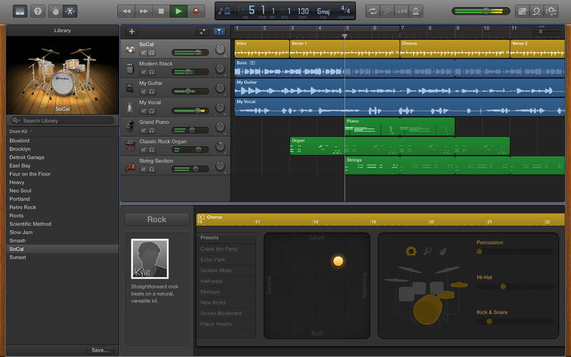 GarageBand v10.1.4 macOS