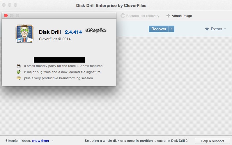 Disk Drill Entreprise 2.4.414 Multilangual Mac OS X