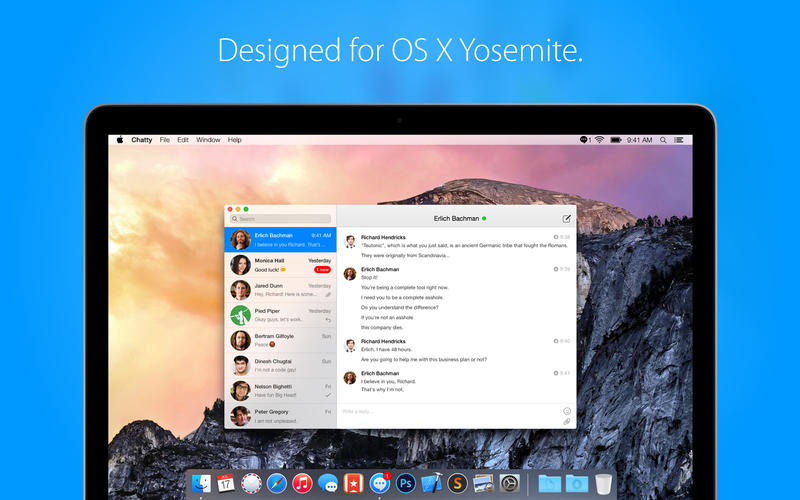 Chatty for Facebook 1.4 MacOSX
