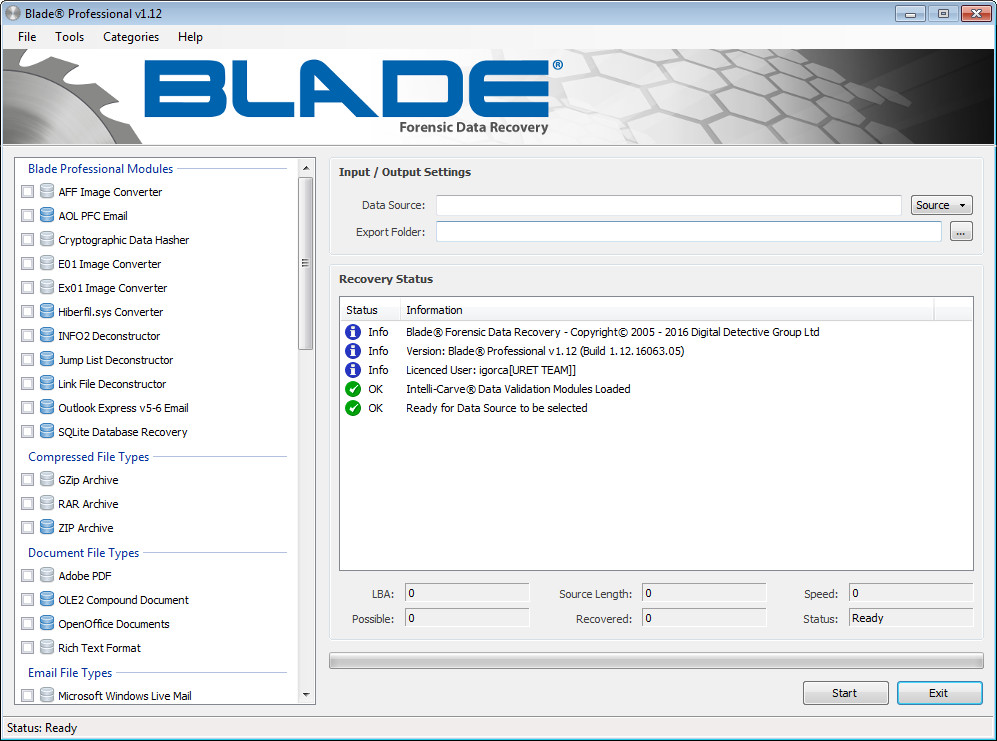 Blade Professional 1.12