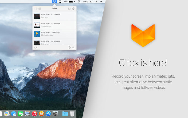 Gifox 1.0.0 Mac OS X