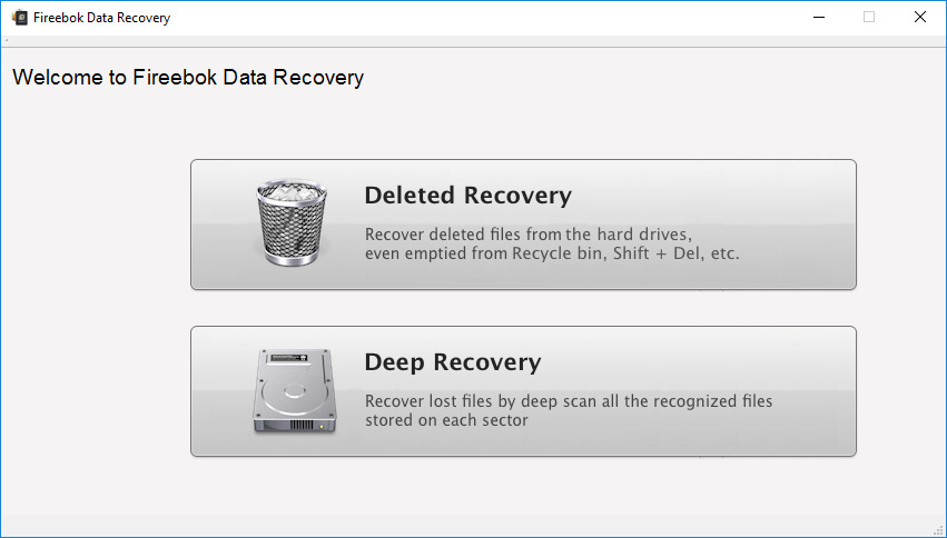 Fireebok Data Recovery 1.1.0.1