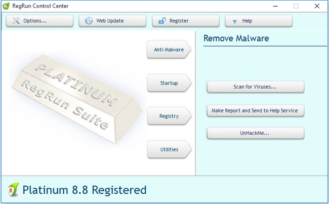 RegRun Security Suite Platinum 8.80.0.580
