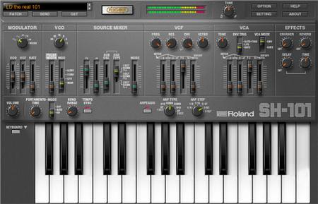 Roland VS SH-101 v1.1.0 WiN