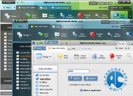 AlphaControls 2017 version 12.16