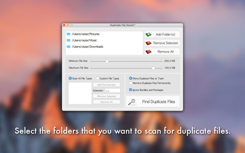 Duplicate File Doctor v1.0.1 macOS