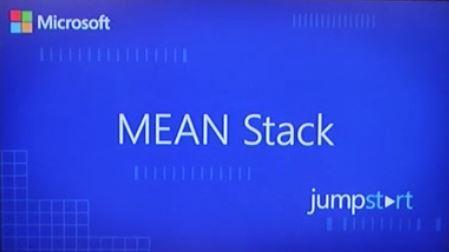 MEAN Stack Jump Start