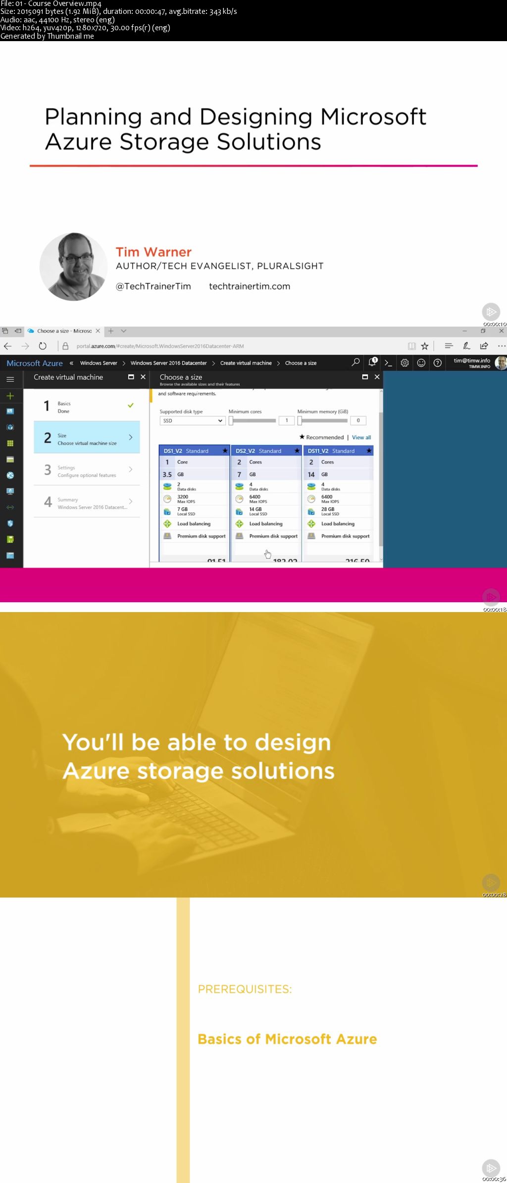 Planning and Designing Microsoft Azure Storage Solutions